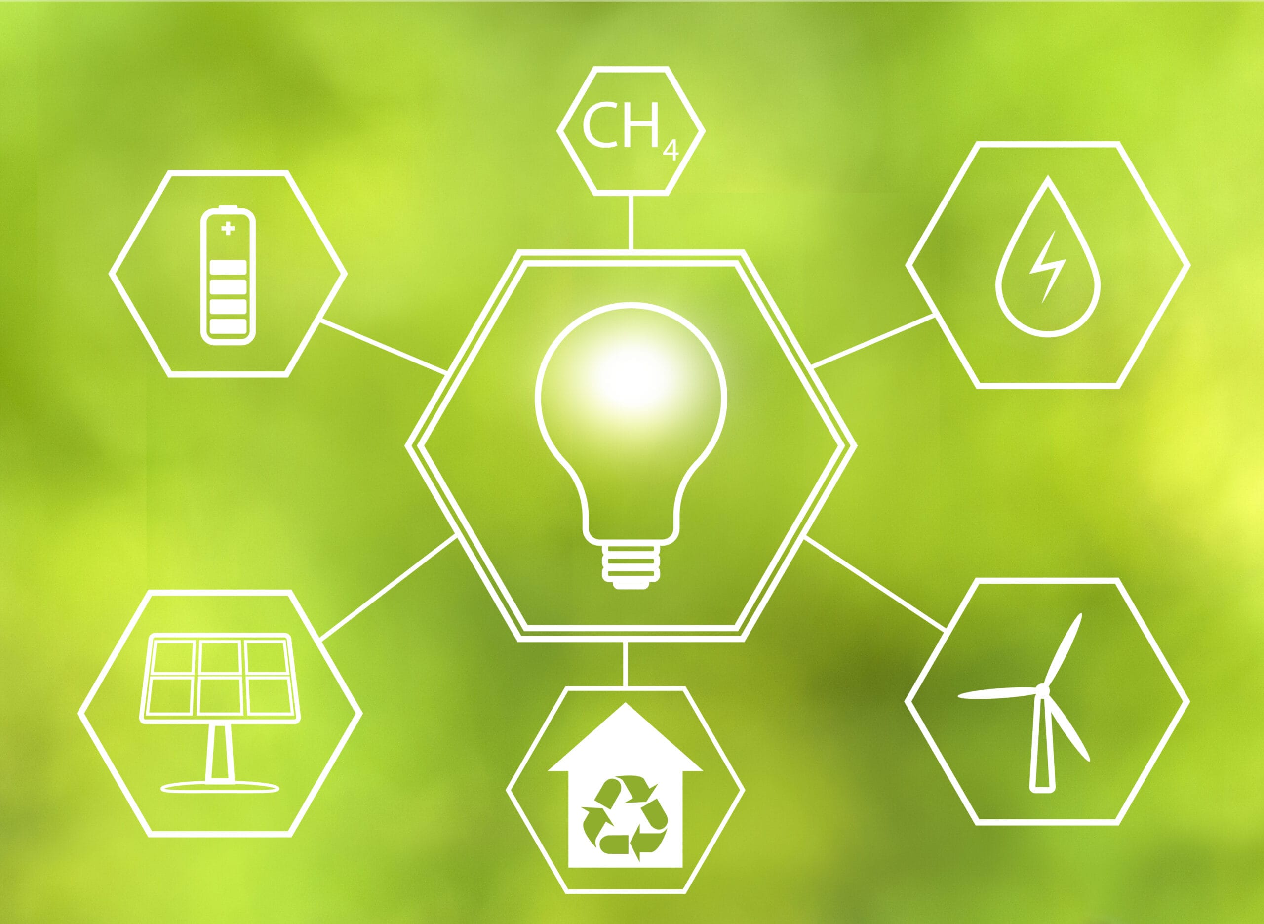 concept sources of green ecological energy